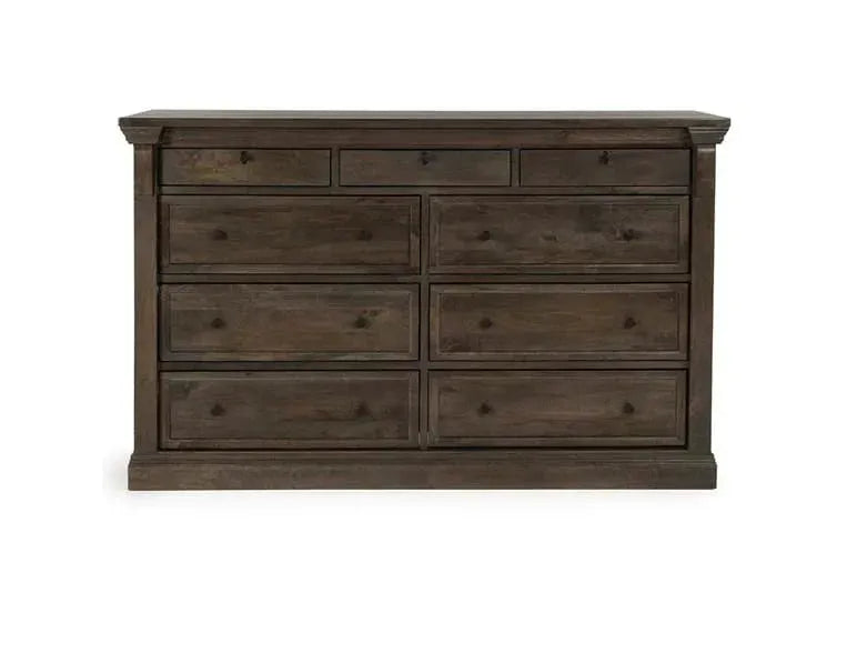 Adelaide 9 Drawer Dresser Cocoa Brown