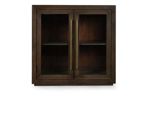 Bradley Oak Wood 2Dr Cabinet Landmark Brown