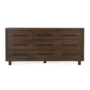 Jaxon Wood 9Dwr Dresser Cocoa Brown