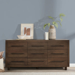 Jaxon Wood 9Dwr Dresser Cocoa Brown