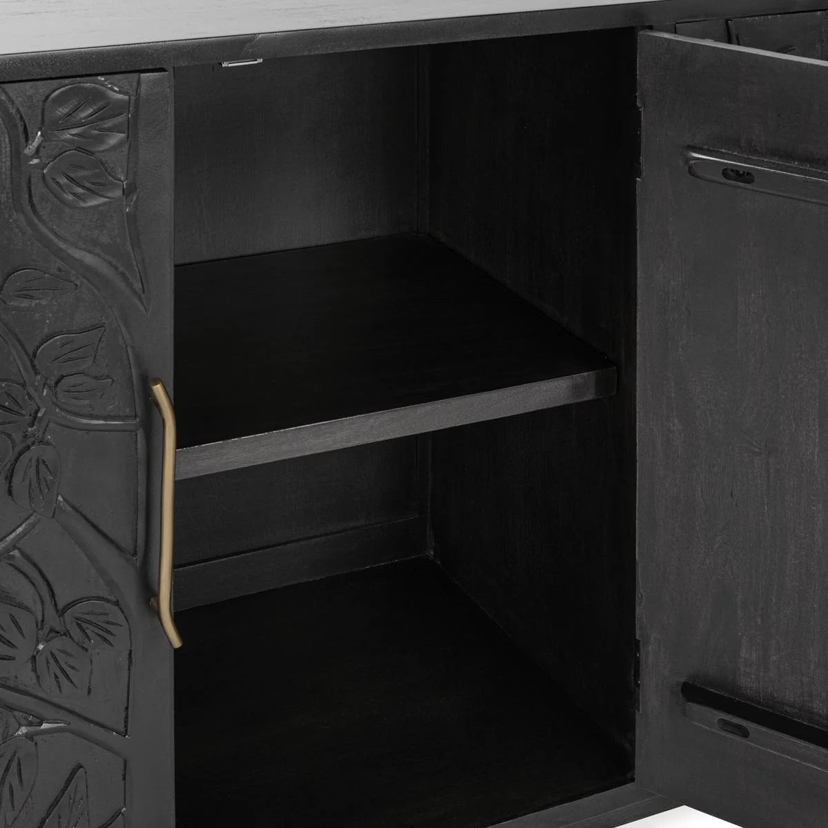 Albero 4Dr Wood Buffet Black