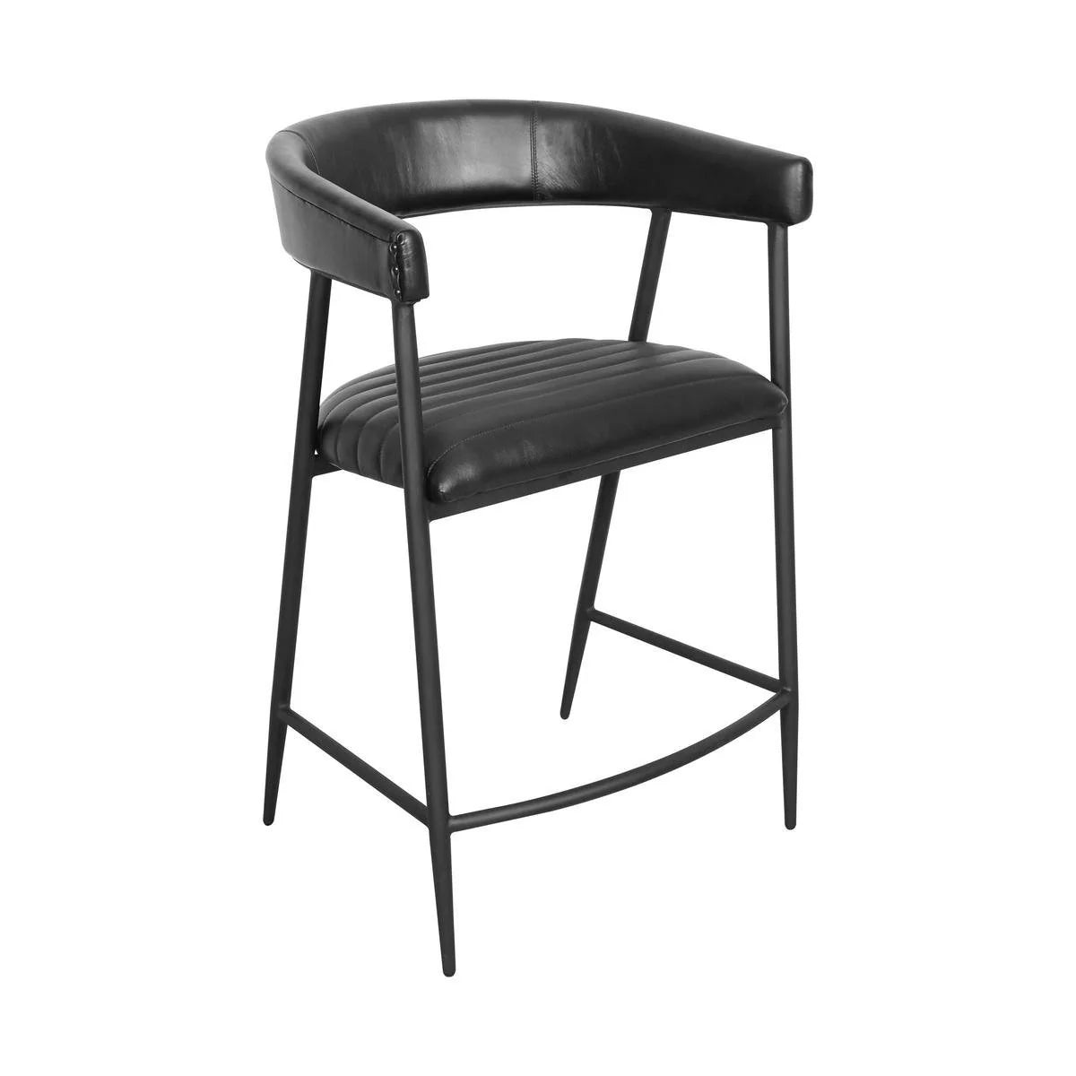 Preston 26" Counter Stool Jet Black