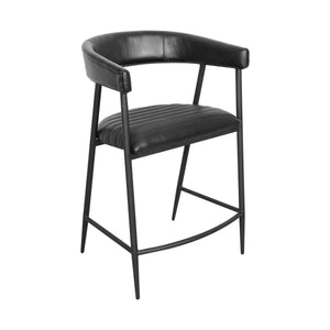Preston 26" Counter Stool Jet Black