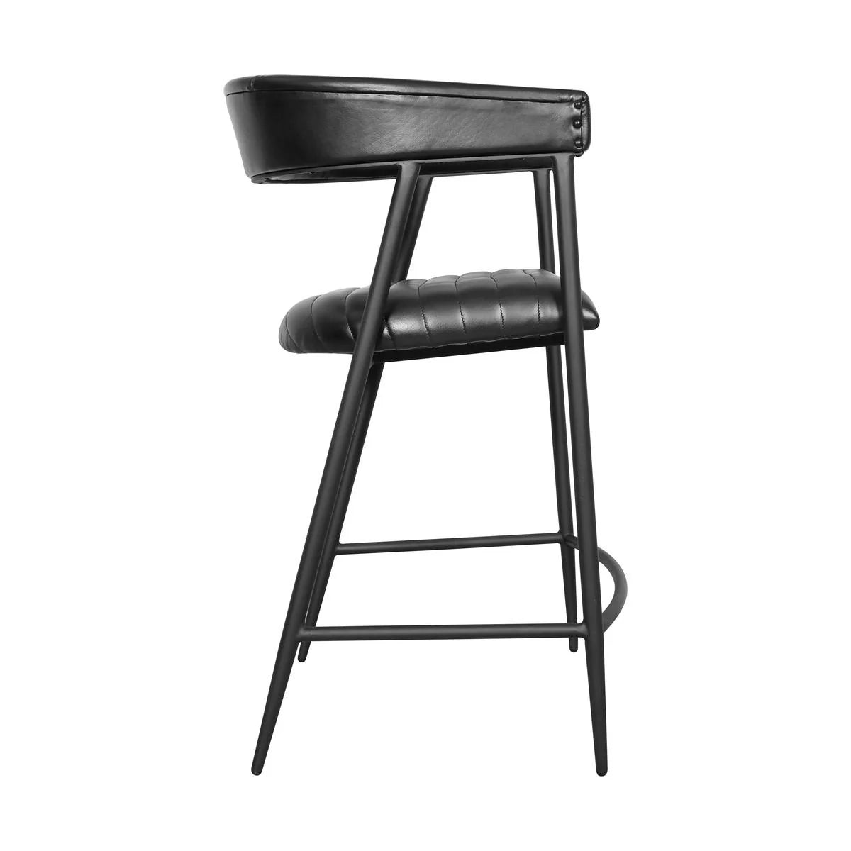 Preston 26" Counter Stool Jet Black