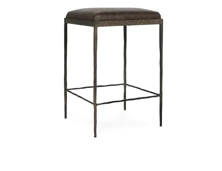 Bose Leather 26" Counter Stool Cocoa Brown