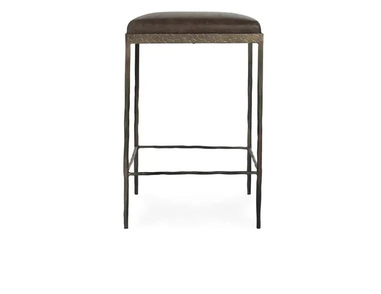 Bose Leather 26" Counter Stool Cocoa Brown