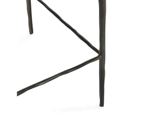 Bose Leather 26" Counter Stool Onyx Black