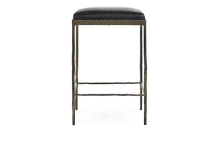 Bose Leather 26" Counter Stool Onyx Black