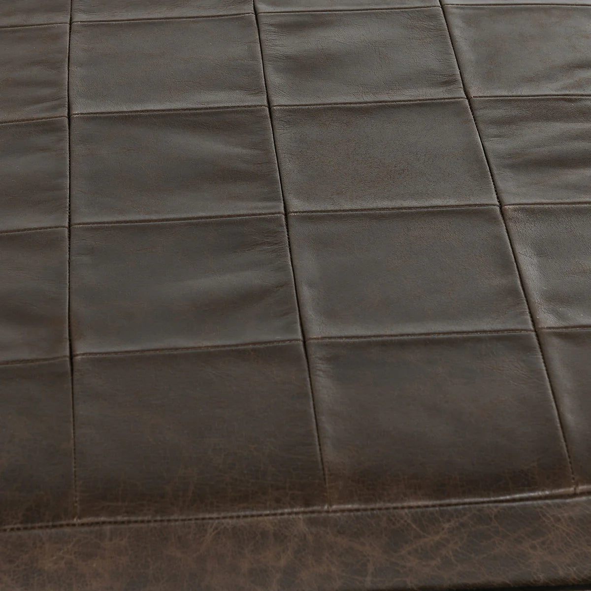 Malo Leather 28" Bench Cocoa Brown