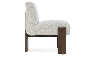 Chelsea Upholstered/Wood Dining Chair Pixel Ivory