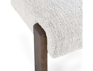 Chelsea Upholstered/Wood Dining Chair Pixel Ivory