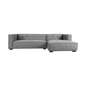 Element 2pc Sectional w/RAF Chaise Gray