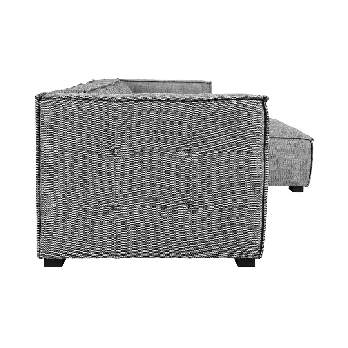 Element 2pc Sectional w/RAF Chaise Gray