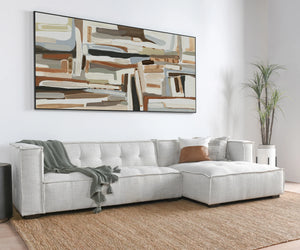 Element 2pc Sectional w/RAF Chaise Beige