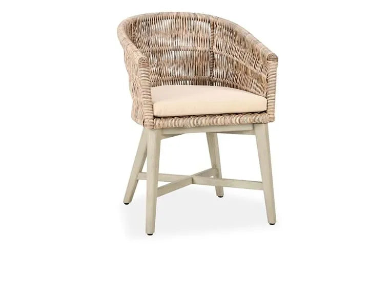 Collins Outdoor Dining Chair Natural/Sand