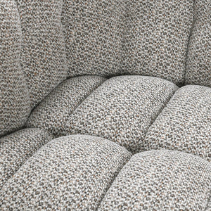 Walter Swivel Accent Chair Heathered Gray