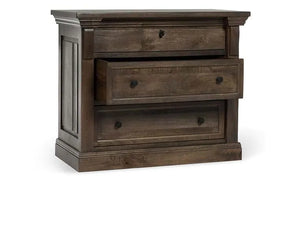 Adelaide 3 Drawer Nightstand Cocoa Brown