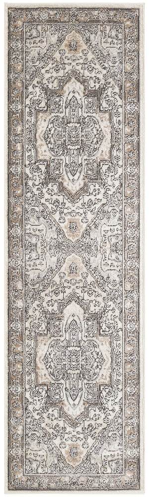 Quarry QUA18 Ivory Grey Taupe Rug