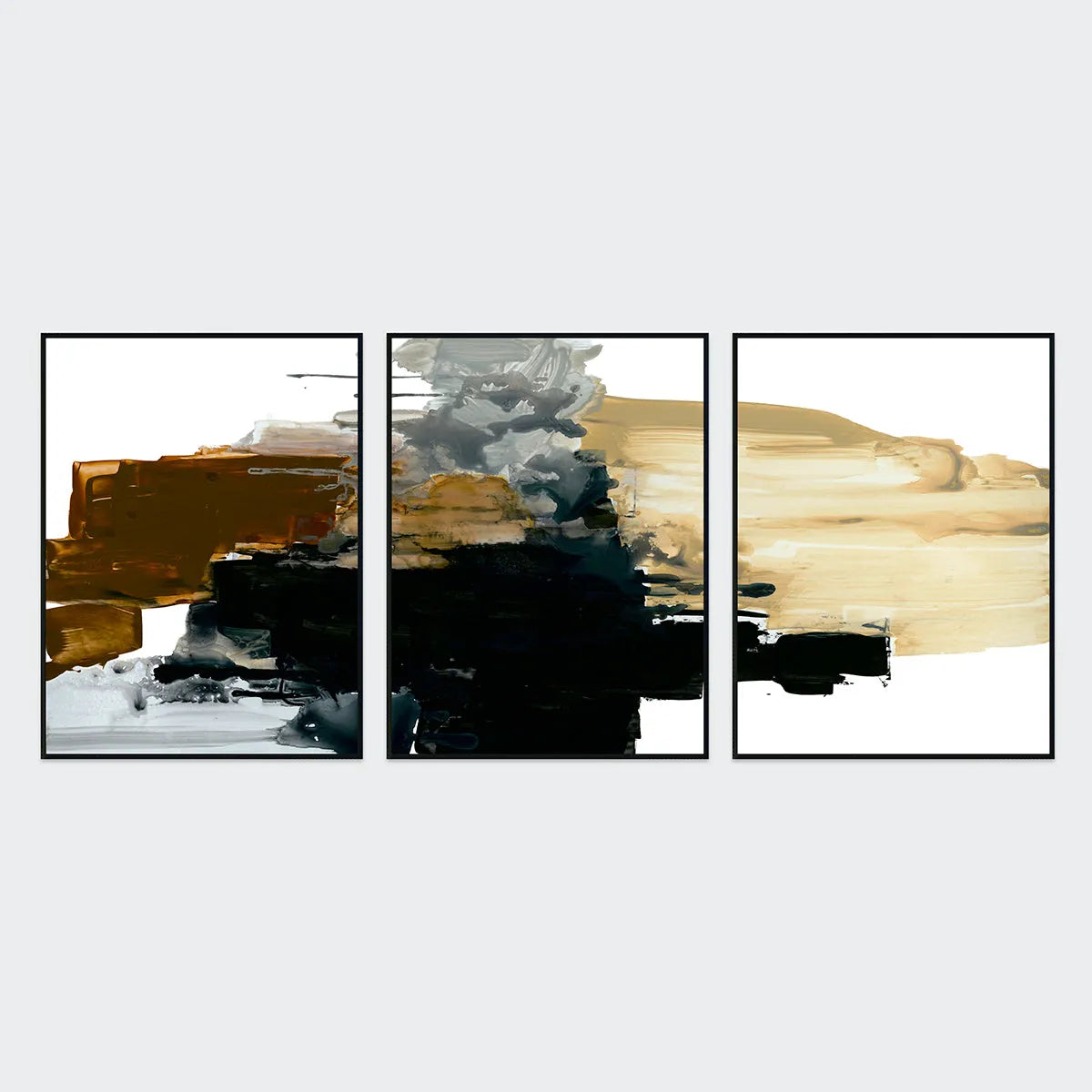 Maverick Canvas Triptych Art