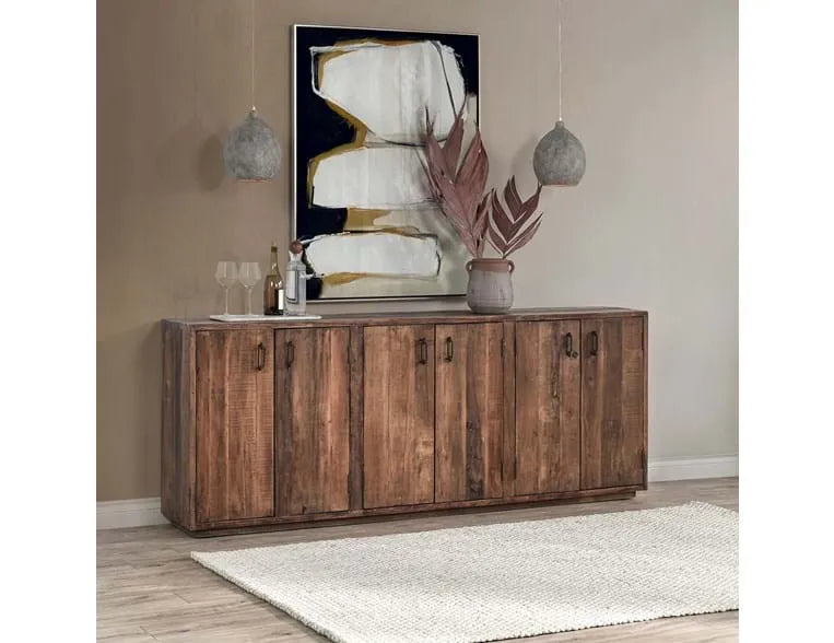 Cleo Reclaimed Wood 6Dr Buffet Natural