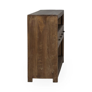 Mattai 4 Drawer Console Table Natural