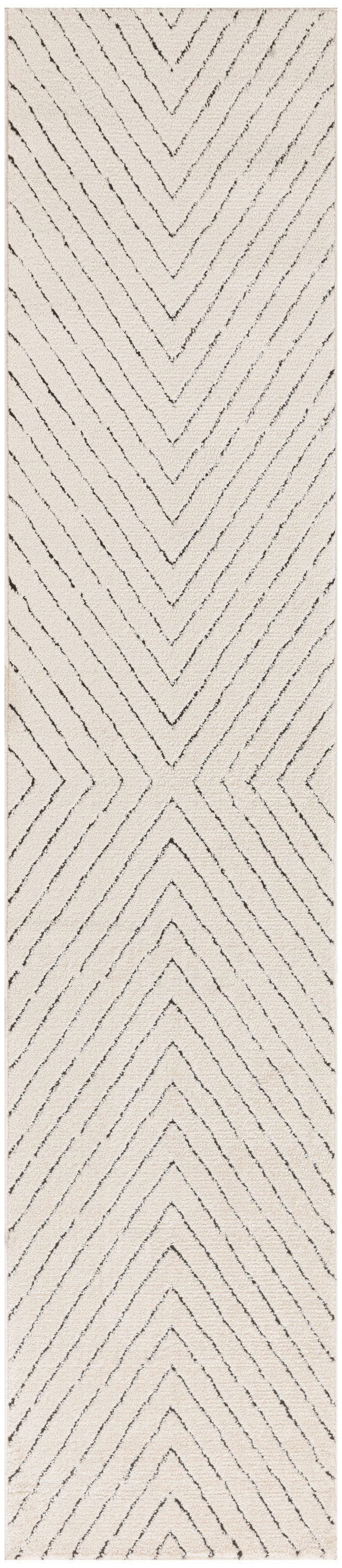 Modern Comfort MNC01 Ivory Black Rug