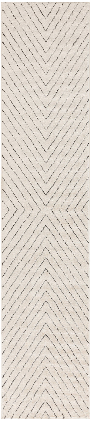 Modern Comfort MNC01 Ivory Black Rug
