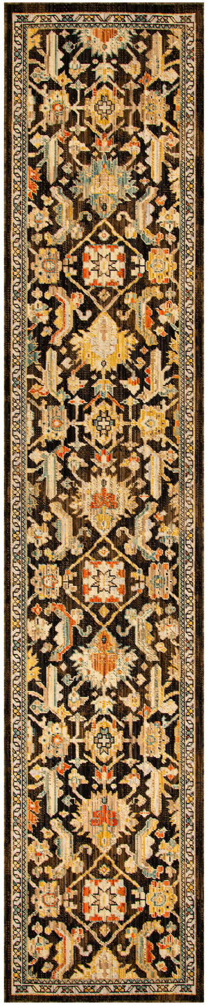 Antique Bloom ANB02 Mocha Multicolor Rug