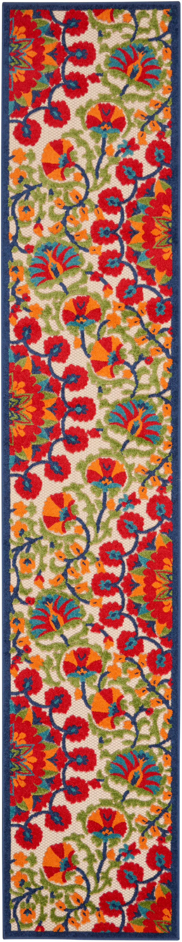 Aloha ALH20 Red Multicolor Rug