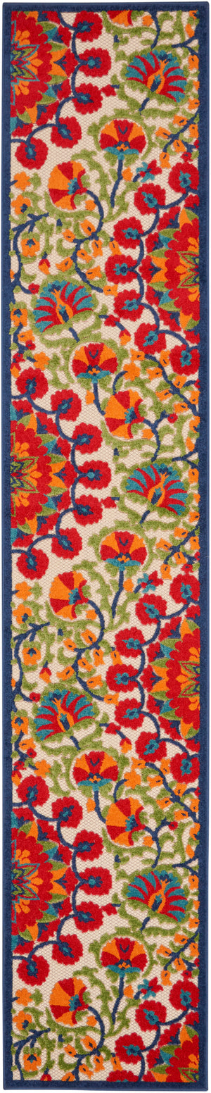 Aloha ALH20 Red Multicolor Rug