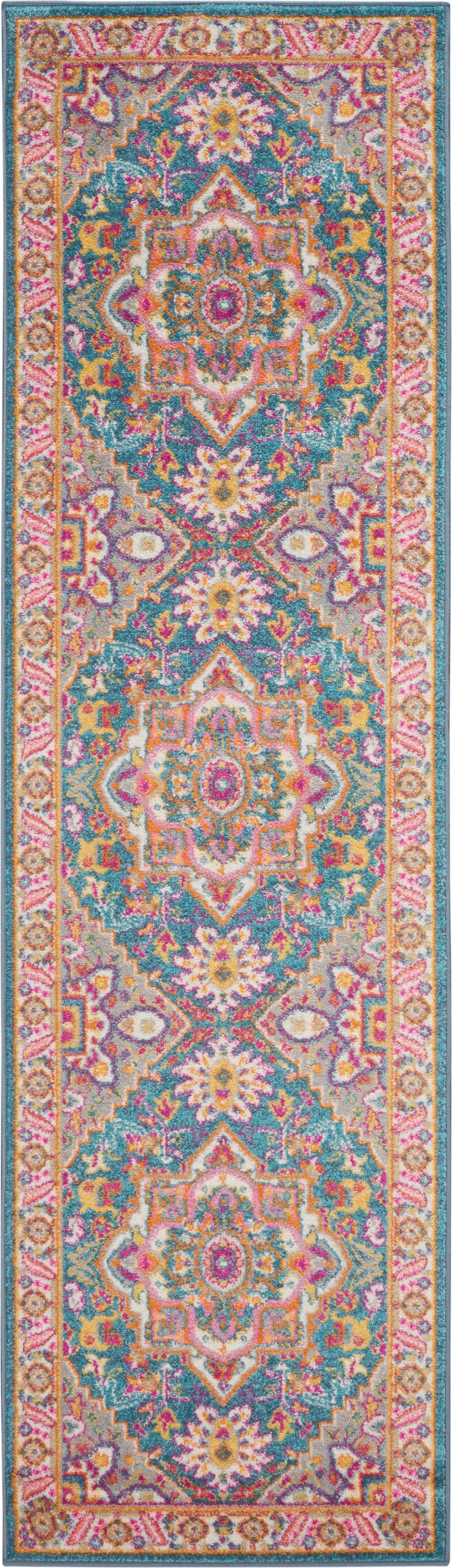 Passion PSN20 Teal Multicolor Rug