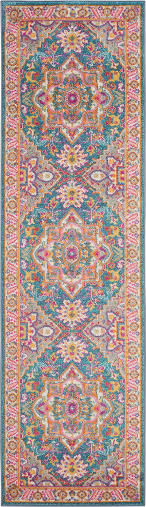 Passion PSN20 Teal Multicolor Rug