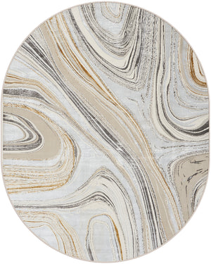 Glitz GLZ21 Grey Gold Rug