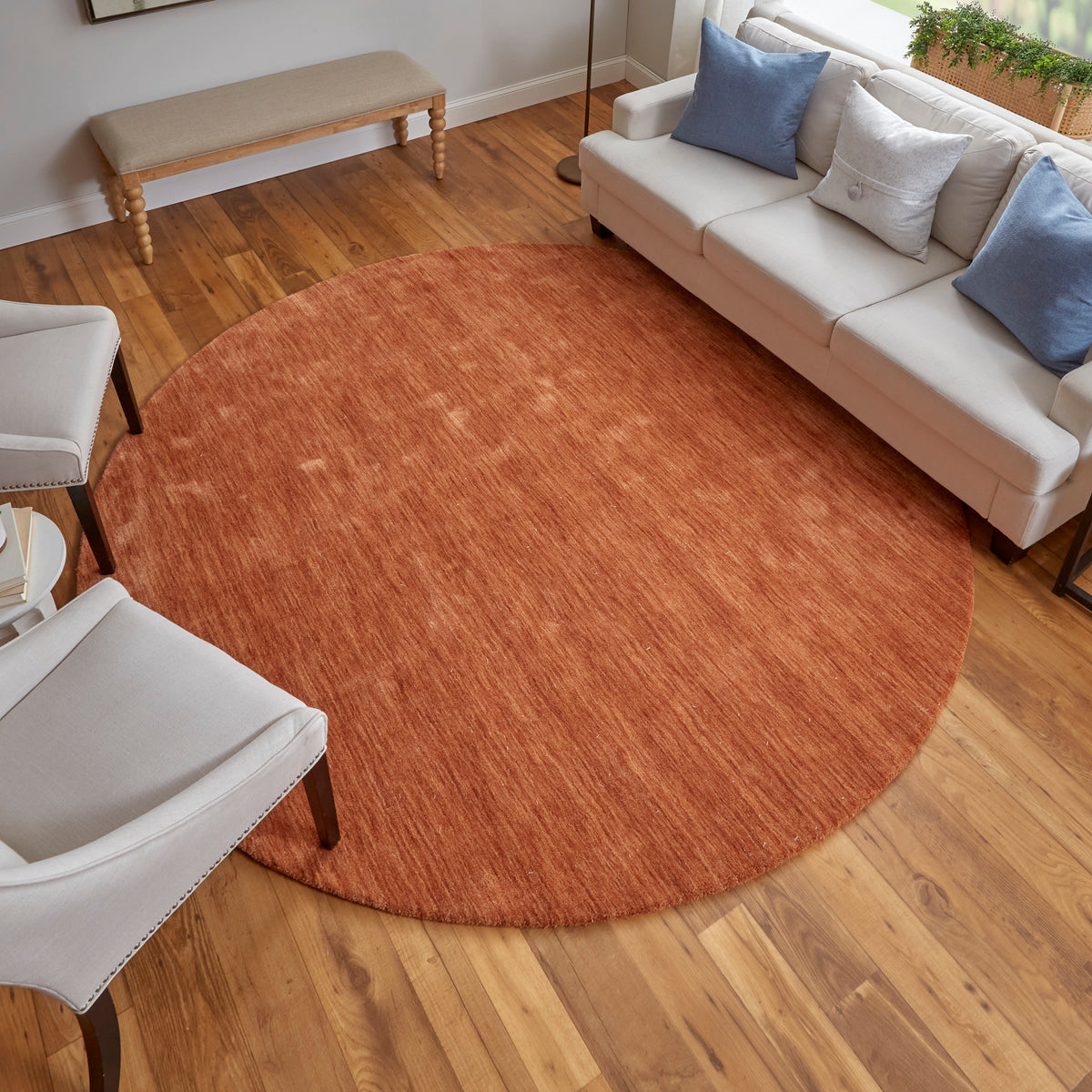 Luna Area Rug Luna 5798049F Orange Rug- Rectangle 3'6