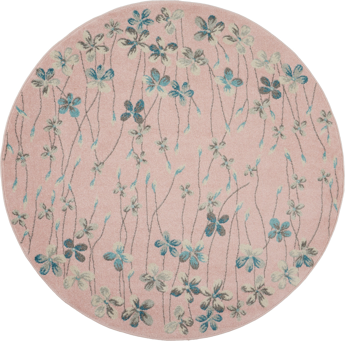 Tranquil TRA04 Pink Rug