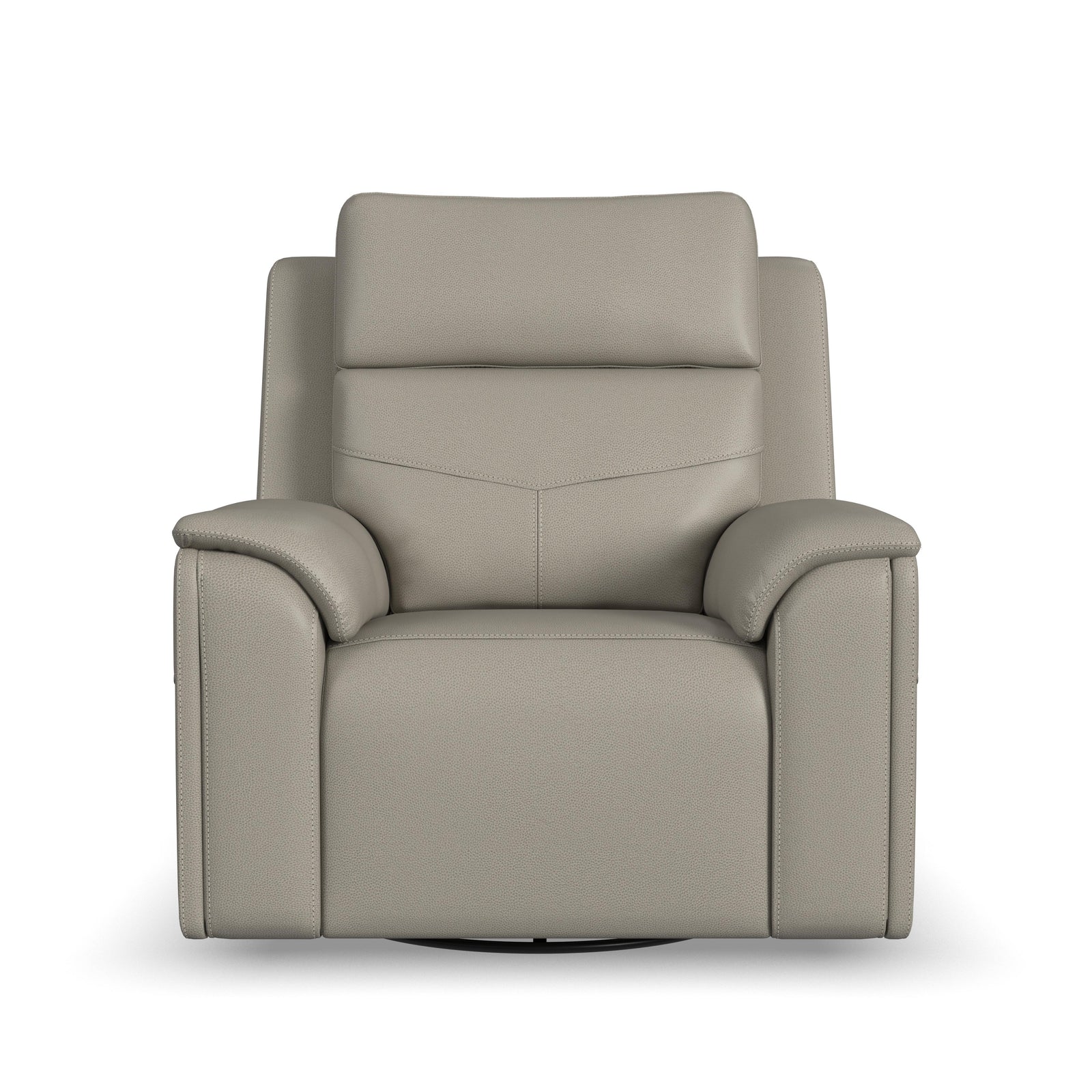 Power Swivel Gliding Recliner with Power Headrest, Lumbar, Heat & Massage