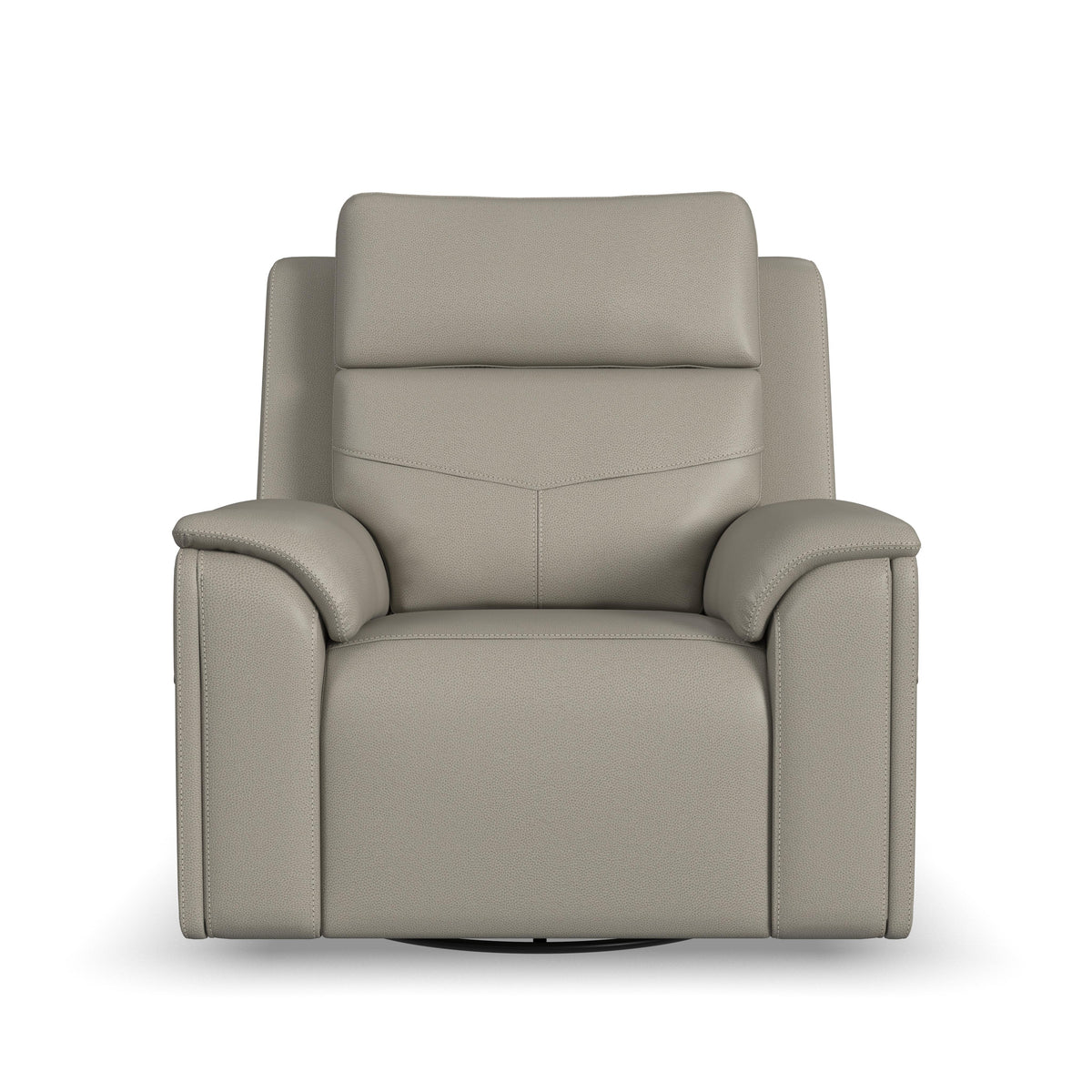 Power Swivel Gliding Recliner with Power Headrest, Lumbar, Heat & Massage