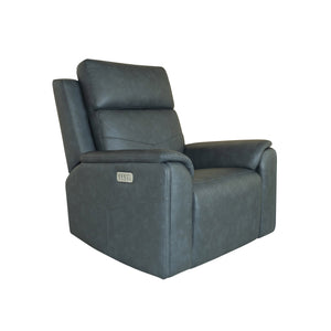 Power Swivel Gliding Recliner with Power Headrest, Lumbar, Heat & Massage