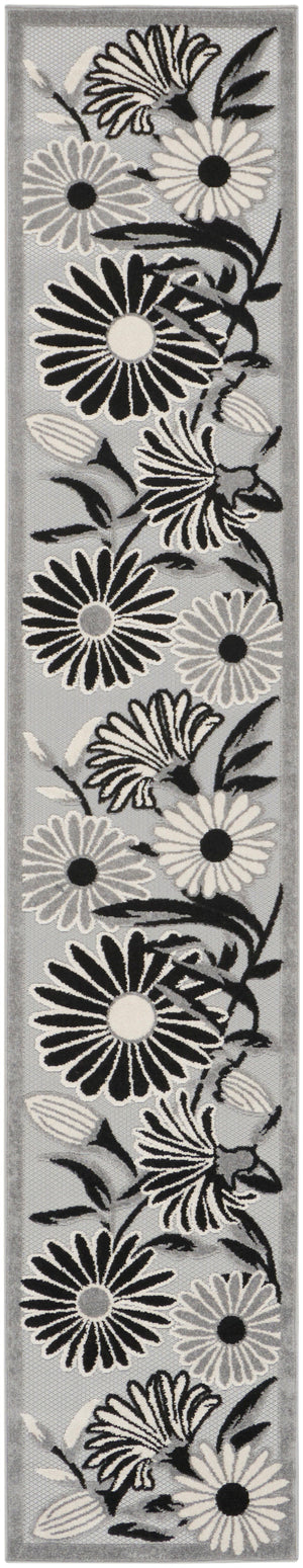 Aloha ALH33 Black White Rug