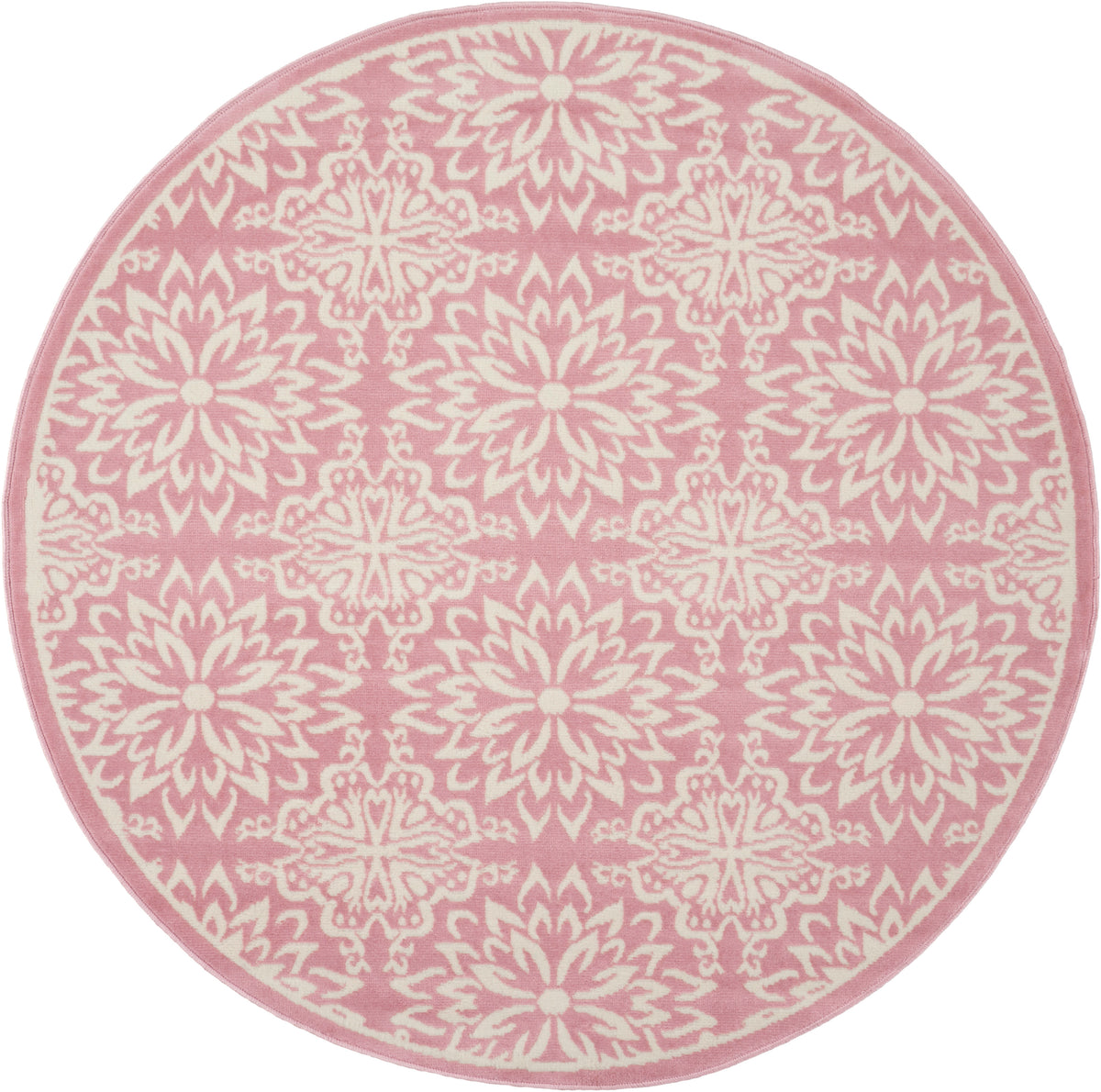 Jubilant JUB06 Ivory Pink Rug