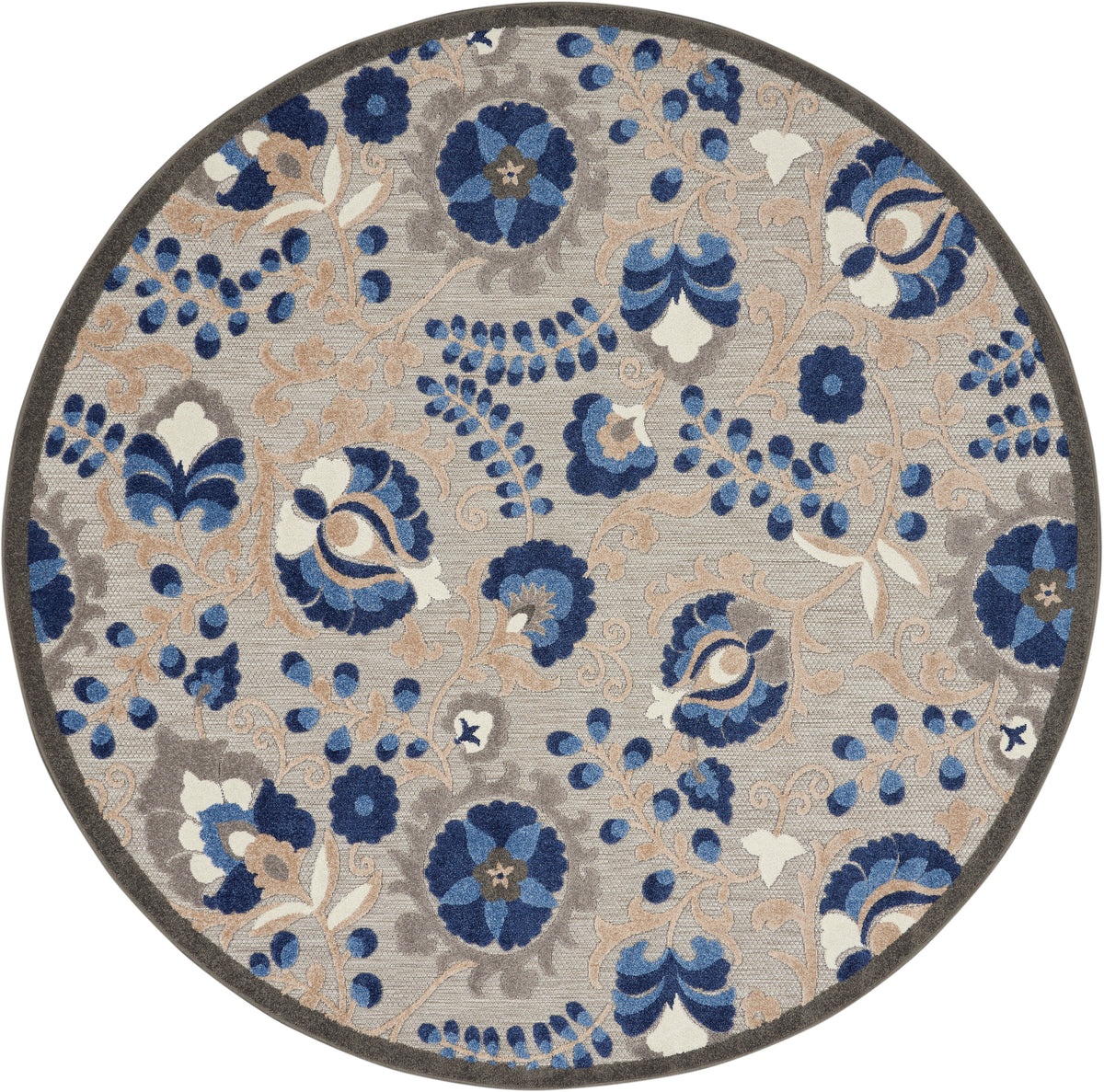 Aloha ALH17 Natural Blue Rug
