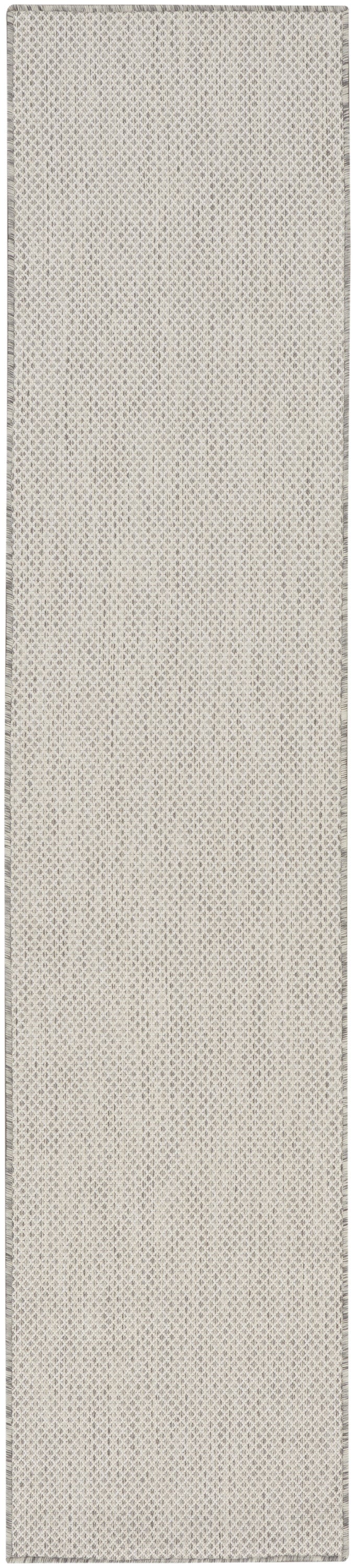Courtyard COU01 Ivory Silver Rug