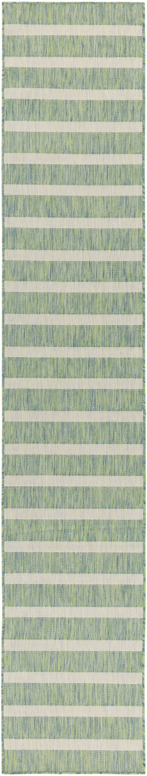 Positano POS03 Blue Green Ivory Rug