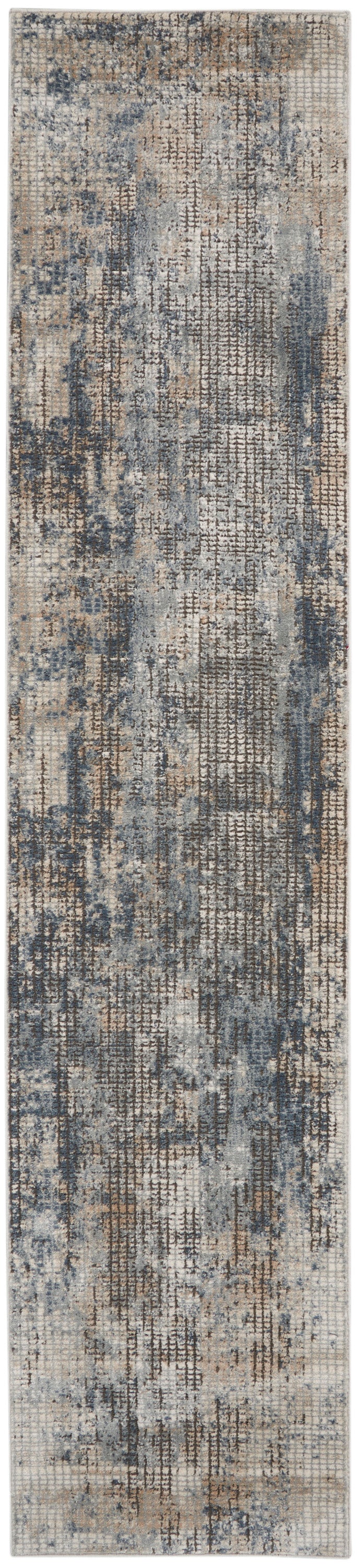 Quarry QUA02 Blue Beige Rug