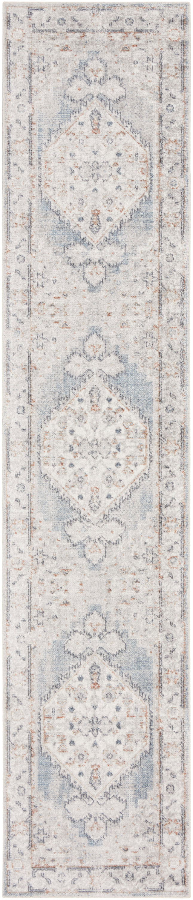 Astra Machine Washable ASW11 Light Blue Rug