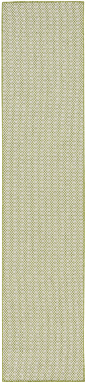 Courtyard COU01 Ivory Green Rug
