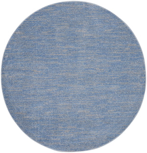 Nourison Essentials NRE01 Blue Grey Rug
