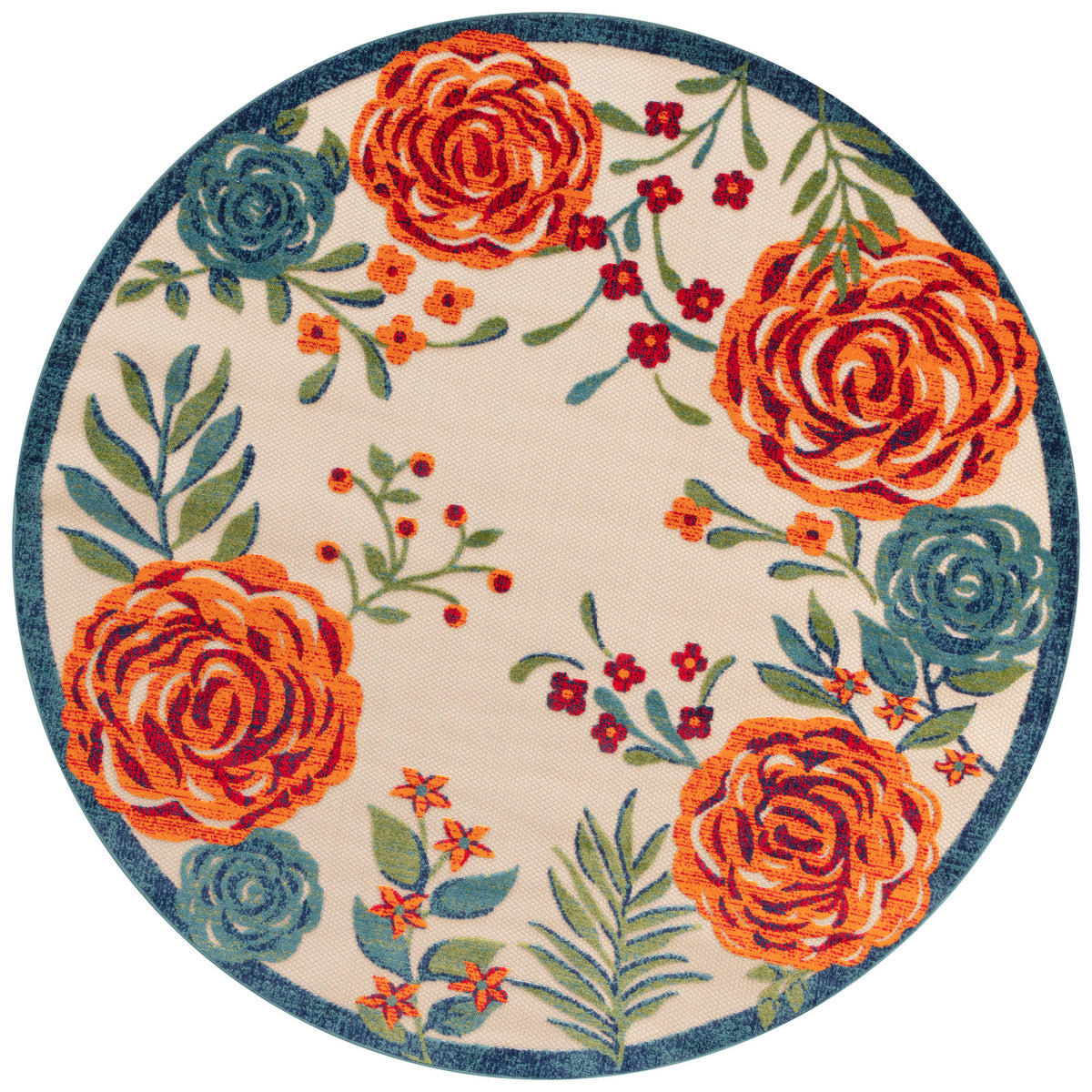 Aloha ALH32 Ivory Multicolor Rug