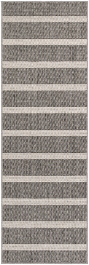 Positano POS03 Charcoal Ivory Rug