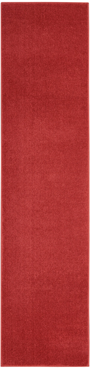 Nourison Essentials NRE01 Brick Red Rug